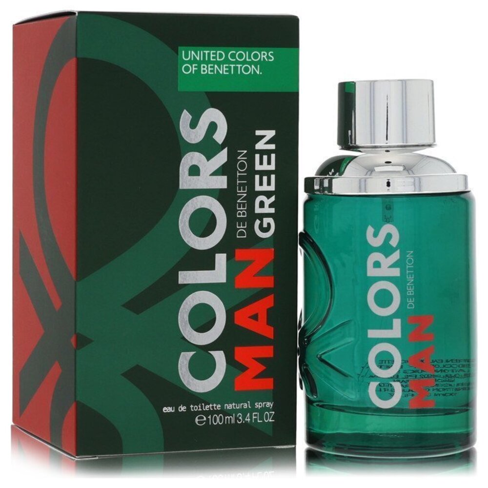 Colors De Benetton Green by Benetton Eau De Toilette Spray 3.4 oz